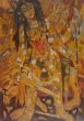 Durga Alone, Ready to Fight (Sthira Bhava Series)